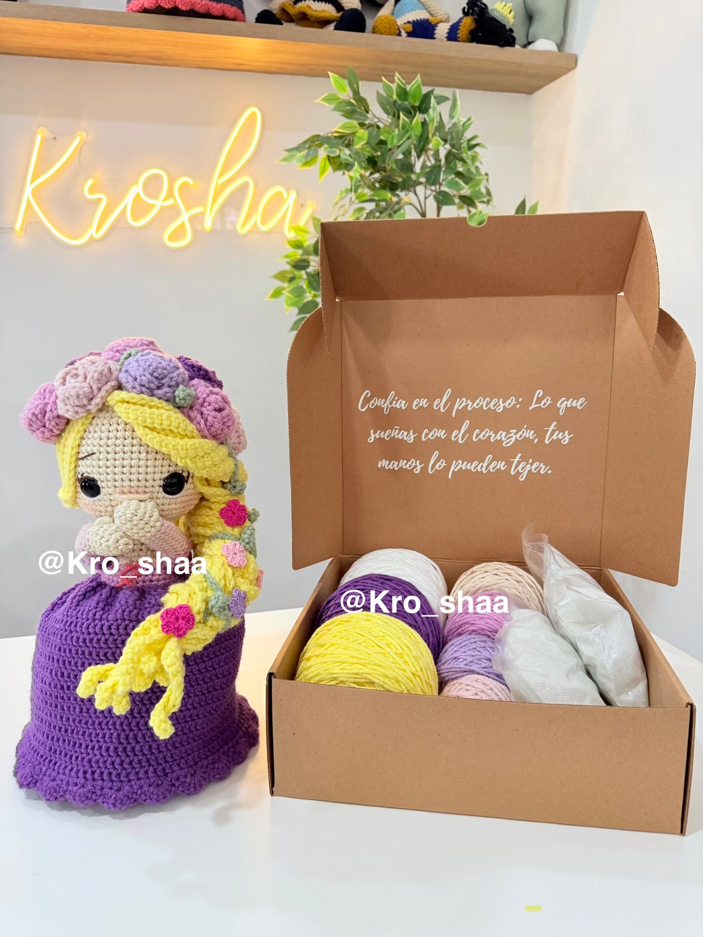 Kit Ramo Magico Rapunzel en Español 35 cm