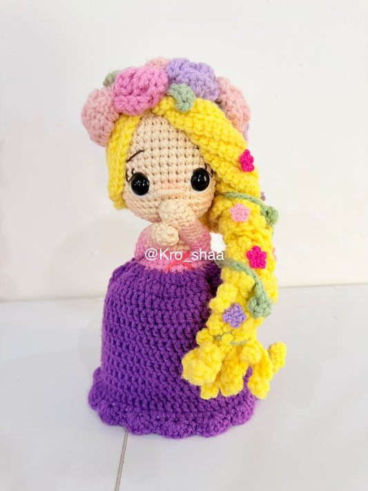Patron Mini Rapunzel 25 cm