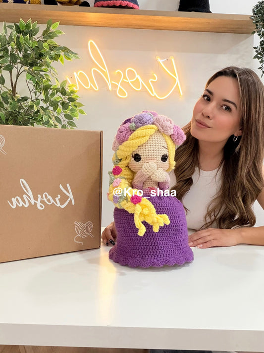 Kit Ramo Magico Rapunzel en Español 35 cm