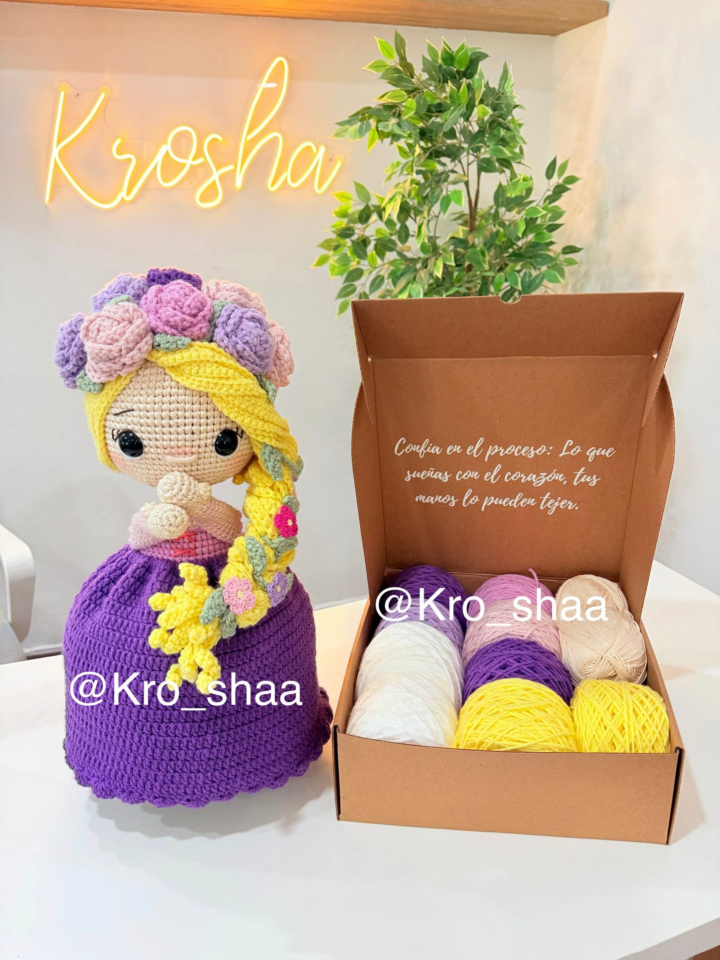 Kit Estambre Rapunzel
