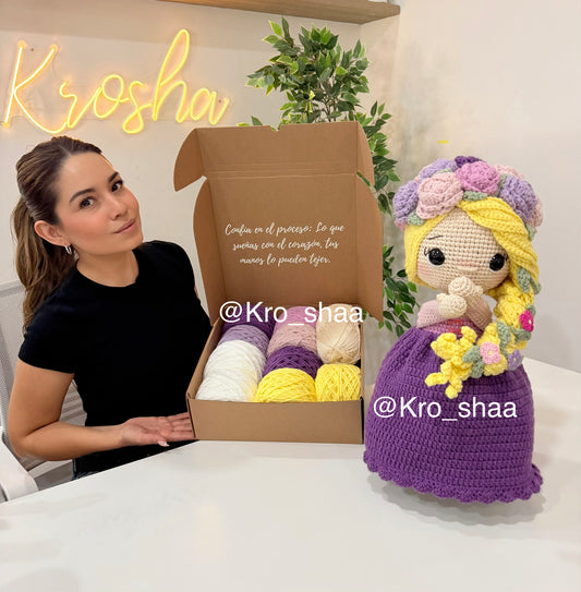 Kit Estambre Rapunzel