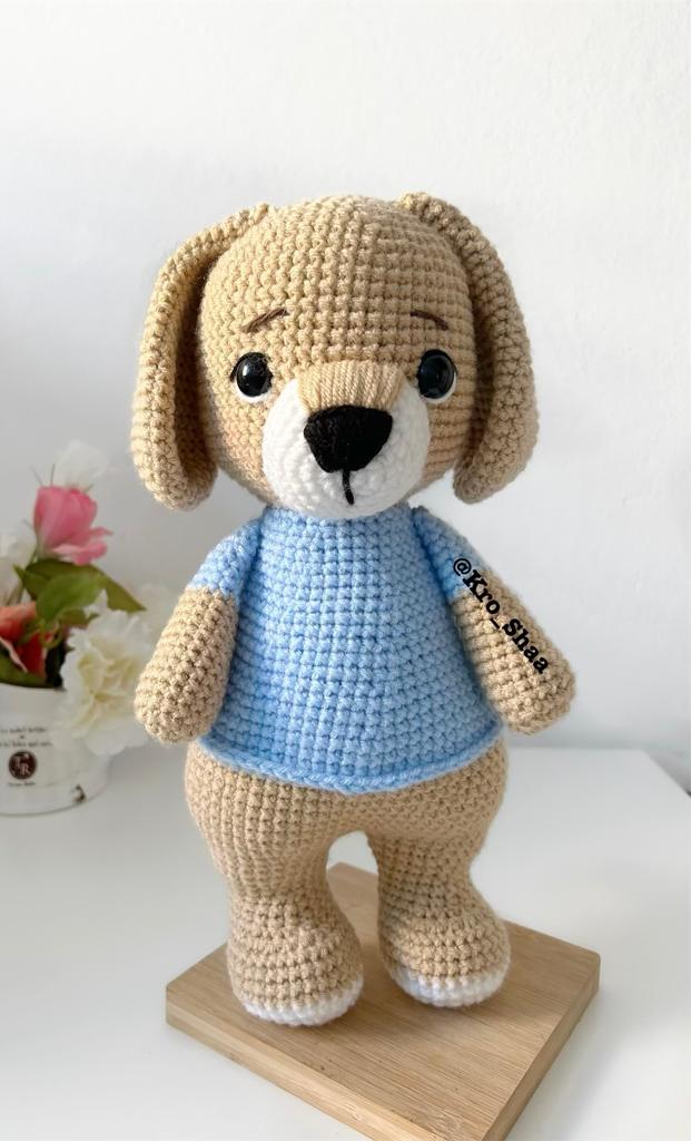 Toby Puppy crochet pattern