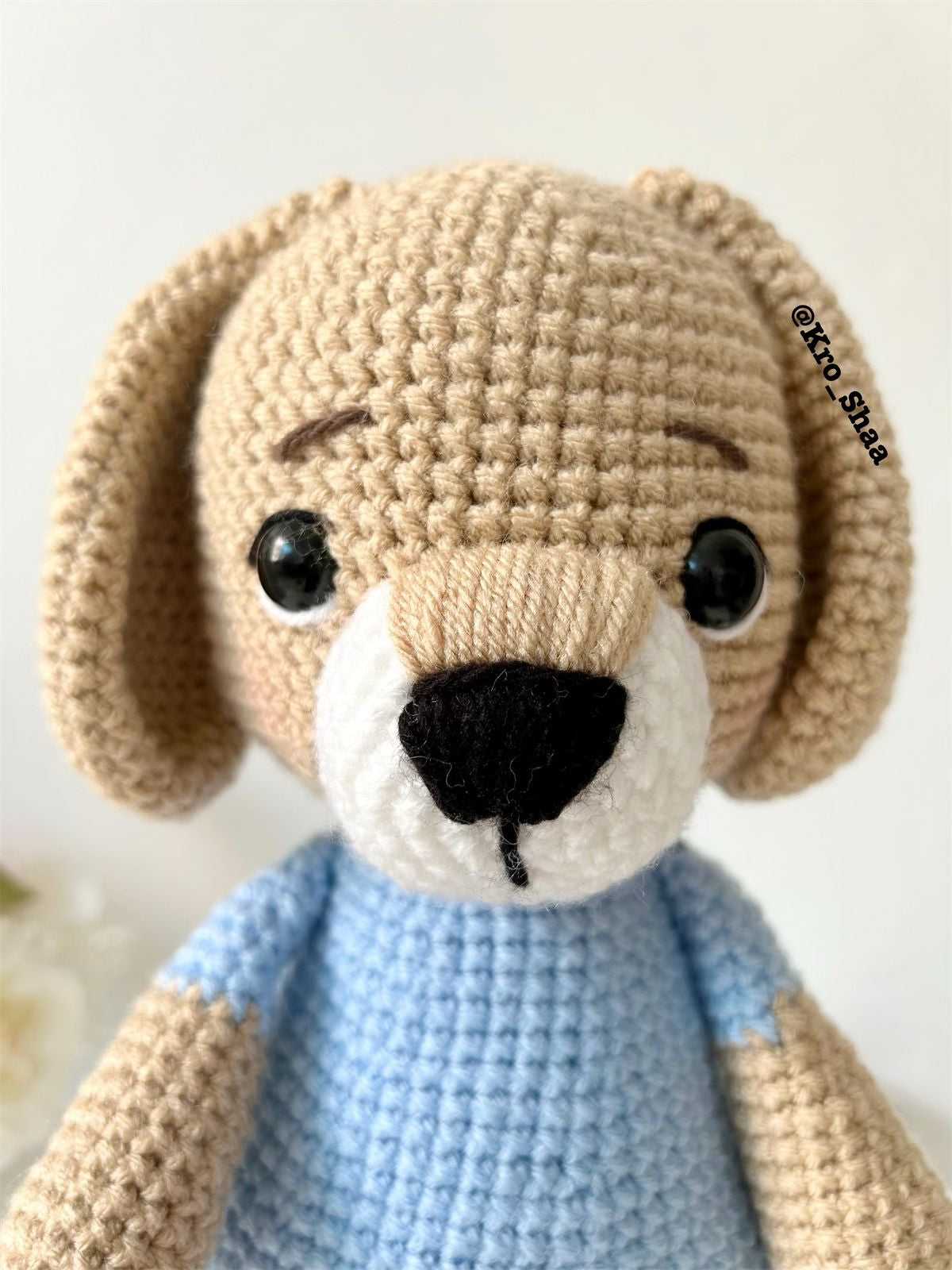 Toby Puppy crochet pattern